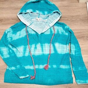 Lisa Todd, Hooded Sweater in Cotton & Viscose